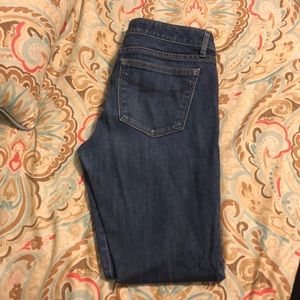 GAP skinny jeans with zippers